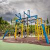 Buiten fitness-park Nippur Freestyle 5 Met de Nippur Freestyle calisthenics toestellen creëert u een topkwaliteit fitnesspark voor elk niveau van sporter. Model als afgebeeld is voorzien van extra opties.